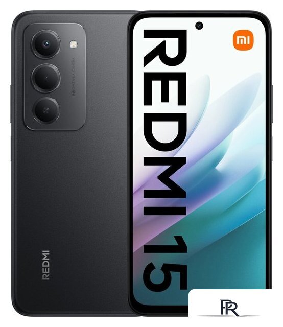 Телефон Xiaomi Redmi 15 4G 6GB/128GB международная версия (черный) - Изображение №1 — Интернет-магазин ПроЗаказ