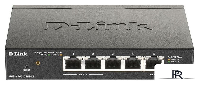Управляемый коммутатор 2-го уровня D-Link DGS-1100-05PDV2/A1A - Изображение №1 — Интернет-магазин ПроЗаказ