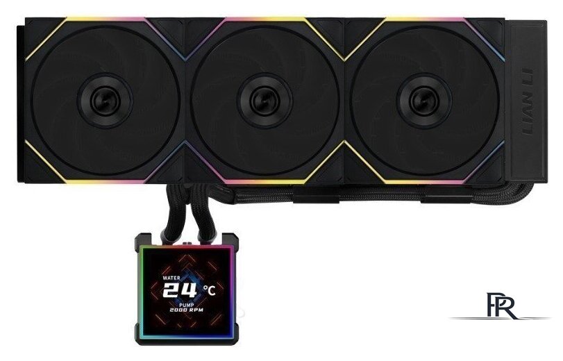 Система жидкостного охлаждения для процессора Lian Li HydroShift II LCD-S 360TL G89.GHS2LCDS36TB.R0 - Изображение №3 — Интернет-магазин ПроЗаказ