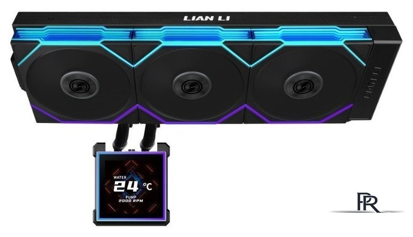 Система жидкостного охлаждения для процессора Lian Li HydroShift II LCD-S 360TL G89.GHS2LCDS36TB.R0 - Изображение №2 — Интернет-магазин ПроЗаказ