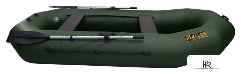 Моторно-гребная лодка Муссон Н-300 РС (серый) - Изображение №3 — Интернет-магазин ПроЗаказ