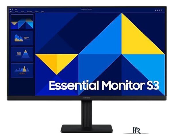 Монитор Samsung Essential S3 LS24D300GAUXEN - Изображение №1 — Интернет-магазин ПроЗаказ