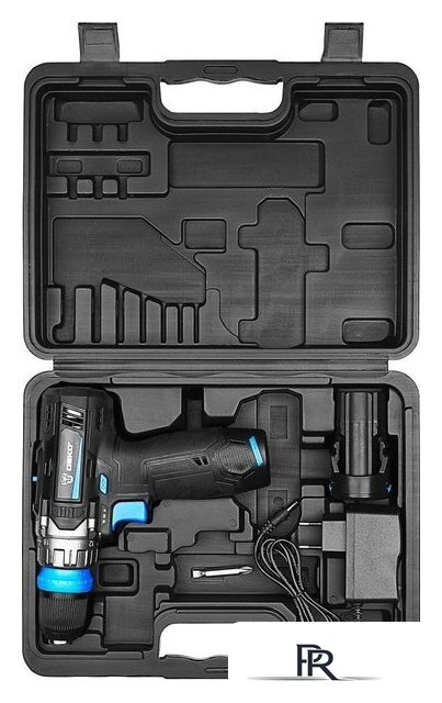 Дрель-шуруповерт Deko ZKCD12V PRO 084-1013 (с 2-мя АКБ, кейс) - Изображение №3 — Интернет-магазин ПроЗаказ