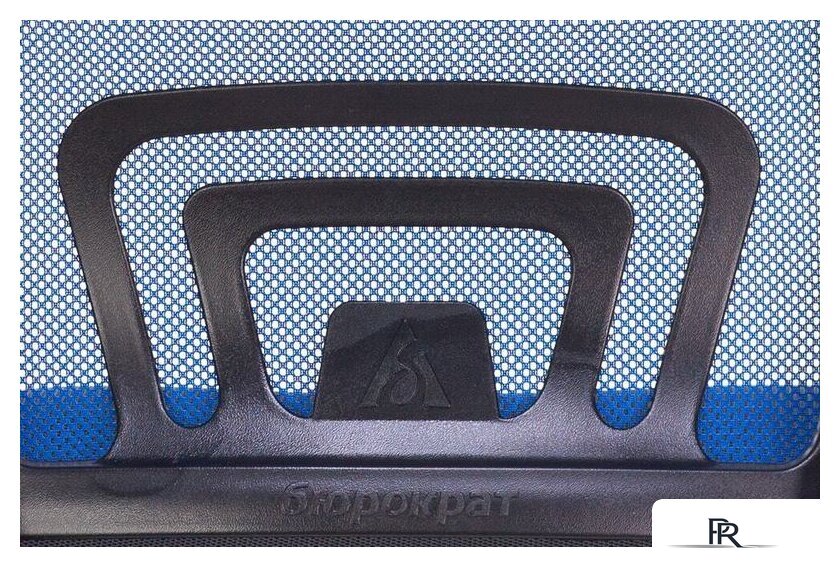 Офисное кресло Бюрократ CH-695N/BL/TW-11 (черный/синий) - Изображение №5 — Интернет-магазин ПроЗаказ