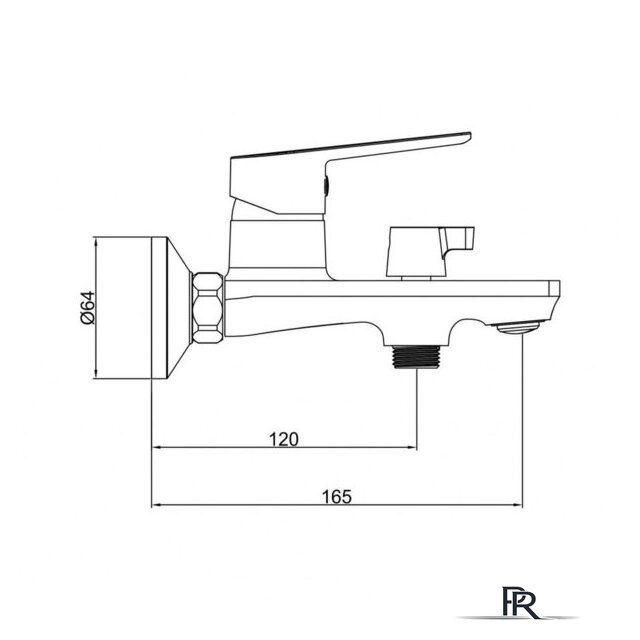 Смеситель Gross Aqua Dyno 2105285MW - Изображение №2 — Интернет-магазин ПроЗаказ