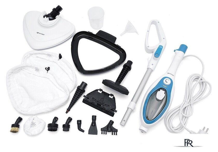 Паровая швабра Kitfort KT-1004-1 (голубой) - Изображение №9 — Интернет-магазин ПроЗаказ