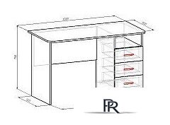 Стол Мебель-класс Альянс МКД-218 (белый/дуб сонома) - Изображение №3 — Интернет-магазин ПроЗаказ