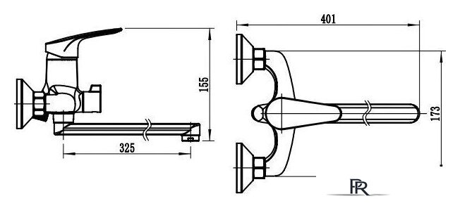 Смеситель Wellerein Blank 21BK31 - Изображение №7 — Интернет-магазин ПроЗаказ