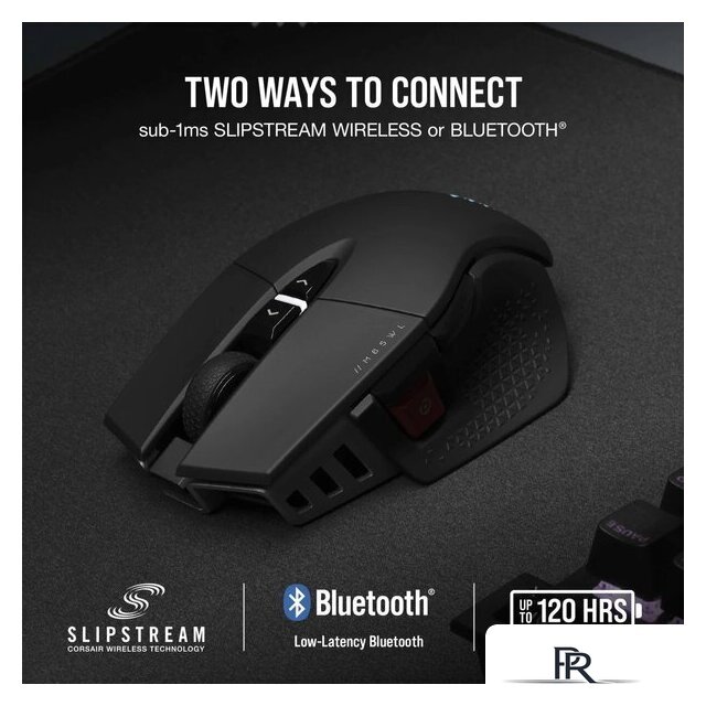 Игровая мышь Corsair M65 RGB Ultra Wireless (черный) - Изображение №3 — Интернет-магазин ПроЗаказ