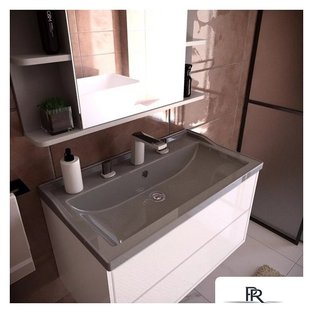 Умывальник Versalia Fiesta 80 Grey - Изображение №2 — Интернет-магазин ПроЗаказ