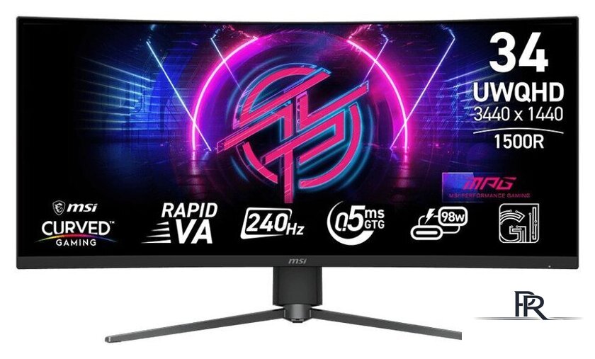 Игровой монитор MSI MPG 346CQRF X24 - Изображение №1 — Интернет-магазин ПроЗаказ