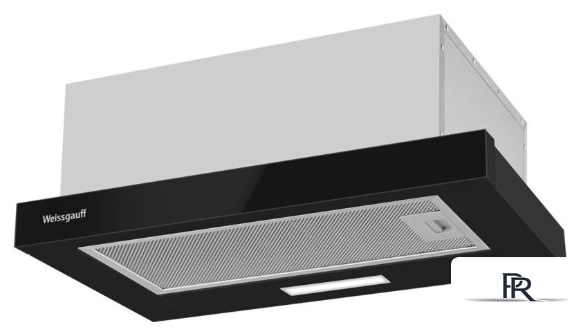 Кухонная вытяжка Weissgauff TEL 500 Black Glass - Изображение №1 — Интернет-магазин ПроЗаказ
