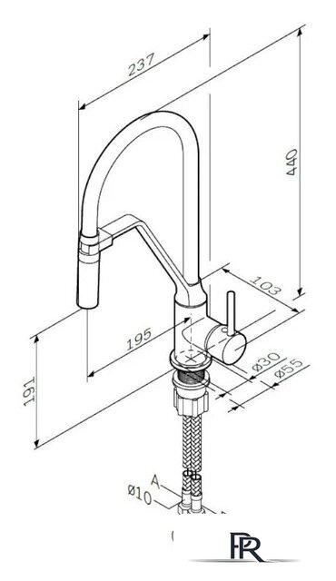 Смеситель AM.PM Jump S F7713700 - Изображение №8 — Интернет-магазин ПроЗаказ