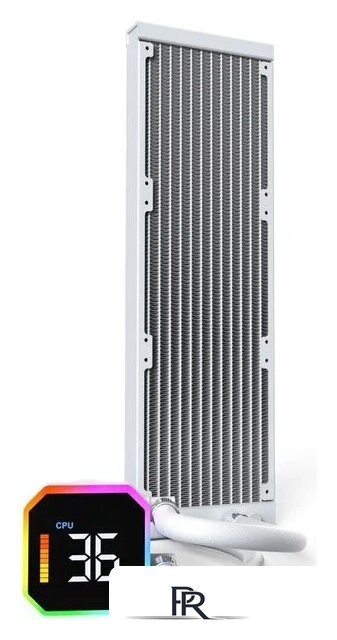 Система жидкостного охлаждения для процессора Montech HyperFlow Digital 360 (белый) - Изображение №3 — Интернет-магазин ПроЗаказ