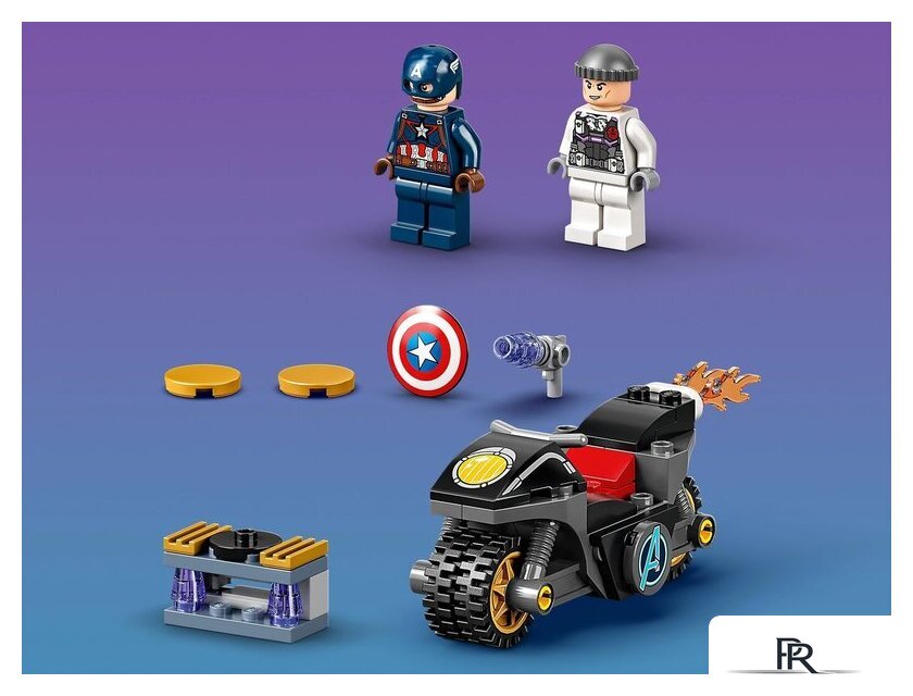 Конструктор LEGO Marvel Super Heroes 76189 Битва Капитана Америка с Гидрой - Изображение №16 — Интернет-магазин ПроЗаказ