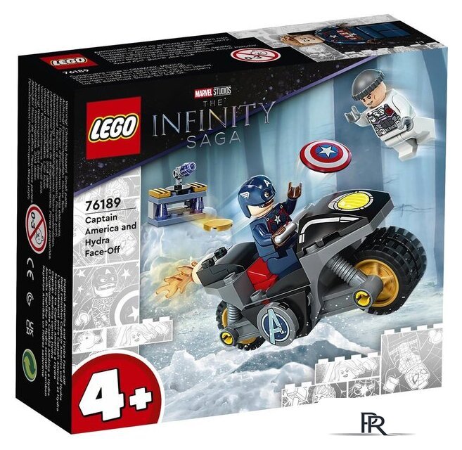 Конструктор LEGO Marvel Super Heroes 76189 Битва Капитана Америка с Гидрой - Изображение №1 — Интернет-магазин ПроЗаказ