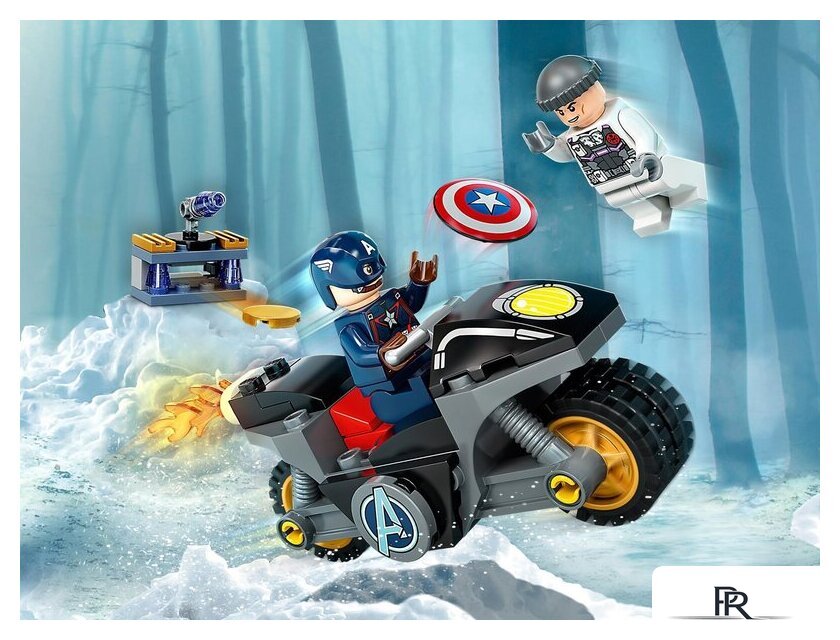 Конструктор LEGO Marvel Super Heroes 76189 Битва Капитана Америка с Гидрой - Изображение №17 — Интернет-магазин ПроЗаказ