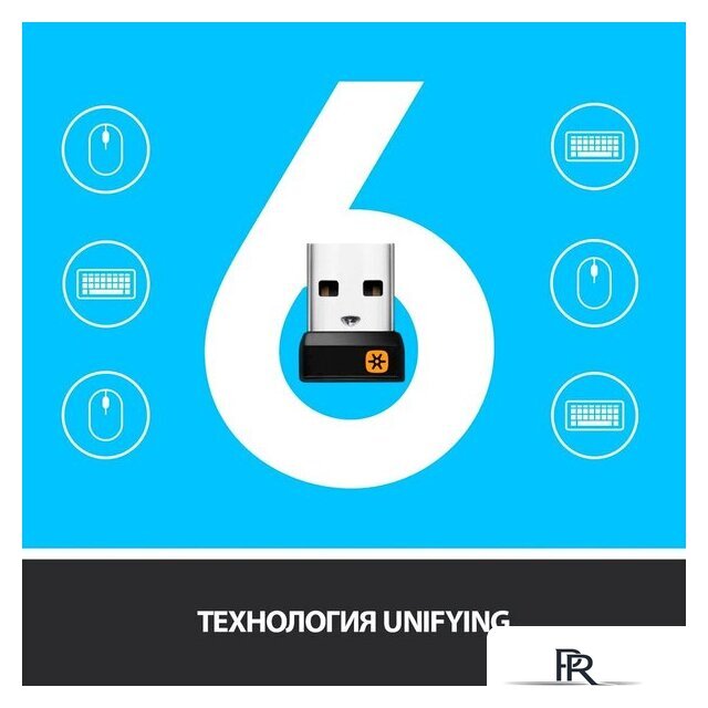 Клавиатура Logitech K400 Plus 920-007147 (черный) - Изображение №9 — Интернет-магазин ПроЗаказ