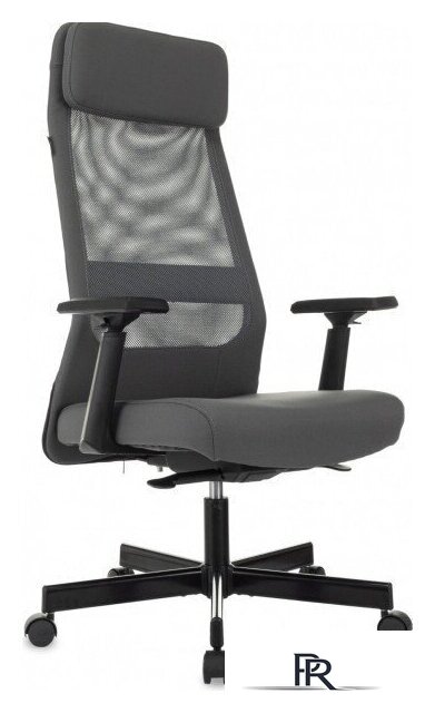 Офисное кресло Бюрократ T-995 (серый TW-01, сетка/ткань) - Изображение №1 — Интернет-магазин ПроЗаказ