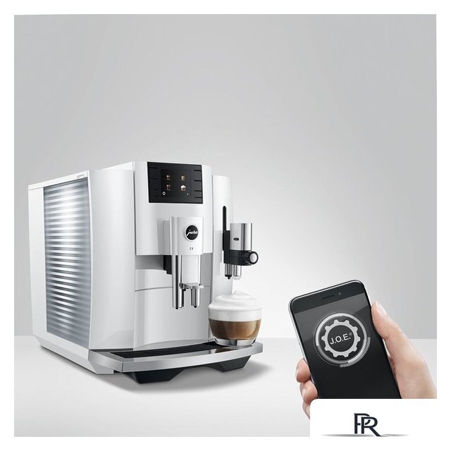 Кофемашина JURA E8 Piano White - Изображение №4 — Интернет-магазин ПроЗаказ