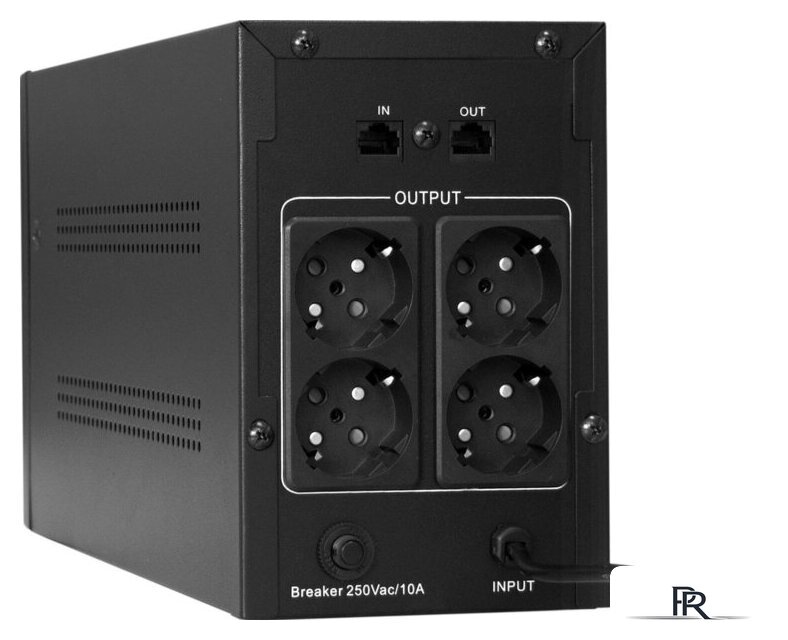 Источник бесперебойного питания ExeGate SpecialPro UNB-1000.LED.AVR.4SH.RJ - Изображение №2 — Интернет-магазин ПроЗаказ