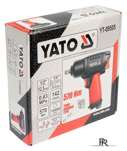 Пневматический гайковерт Yato YT-09505 - Изображение №5 — Интернет-магазин ПроЗаказ