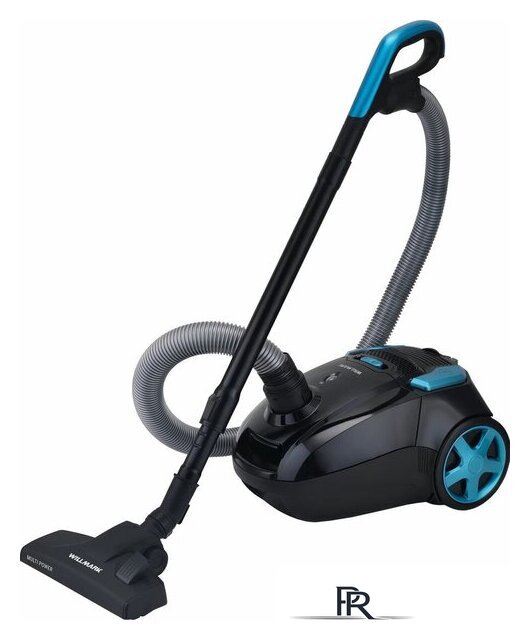 Пылесос Willmark VC-2650DBM (черный/голубой) - Изображение №6 — Интернет-магазин ПроЗаказ