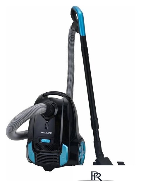 Пылесос Willmark VC-2650DBM (черный/голубой) - Изображение №5 — Интернет-магазин ПроЗаказ
