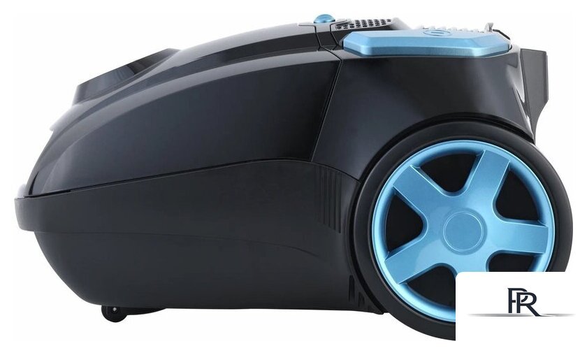 Пылесос Willmark VC-2650DBM (черный/голубой) - Изображение №2 — Интернет-магазин ПроЗаказ