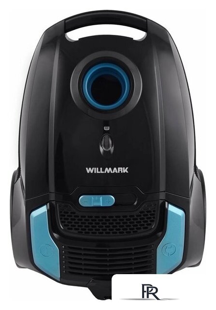 Пылесос Willmark VC-2650DBM (черный/голубой) - Изображение №3 — Интернет-магазин ПроЗаказ