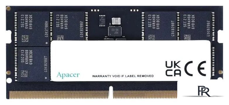 Оперативная память Apacer 16ГБ DDR5 SODIMM 5600 МГц AS16GHB56CVBBGH - Изображение №1 — Интернет-магазин ПроЗаказ