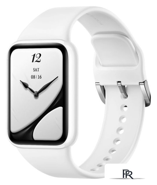 Фитнес-браслет Xiaomi Smart Band 10 Pro M2559B1 (белая керамика, с белым силиконовым ремешком, международная версия) - Изображение №1 — Интернет-магазин ПроЗаказ