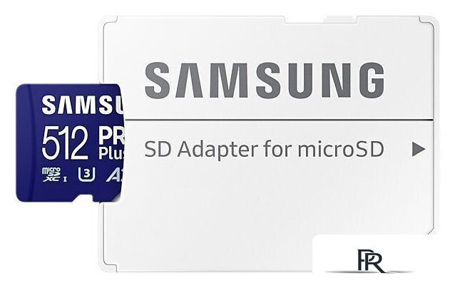 Карта памяти Samsung PRO Plus microSDXC 512GB MB-MD512SA/EU (с адаптером) - Изображение №5 — Интернет-магазин ПроЗаказ