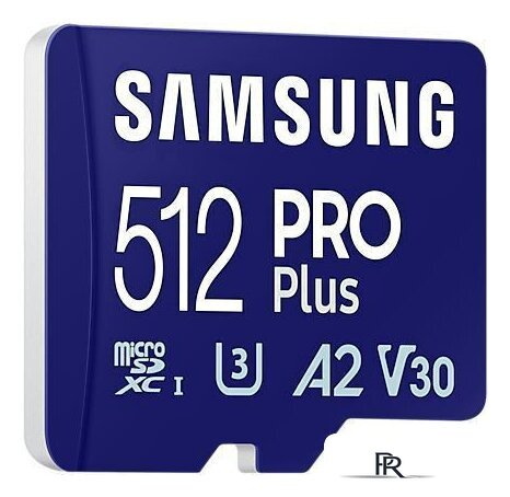 Карта памяти Samsung PRO Plus microSDXC 512GB MB-MD512SA/EU (с адаптером) - Изображение №3 — Интернет-магазин ПроЗаказ