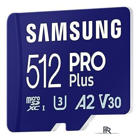 Карта памяти Samsung PRO Plus microSDXC 512GB MB-MD512SA/EU (с адаптером) - Изображение №2 — Интернет-магазин ПроЗаказ