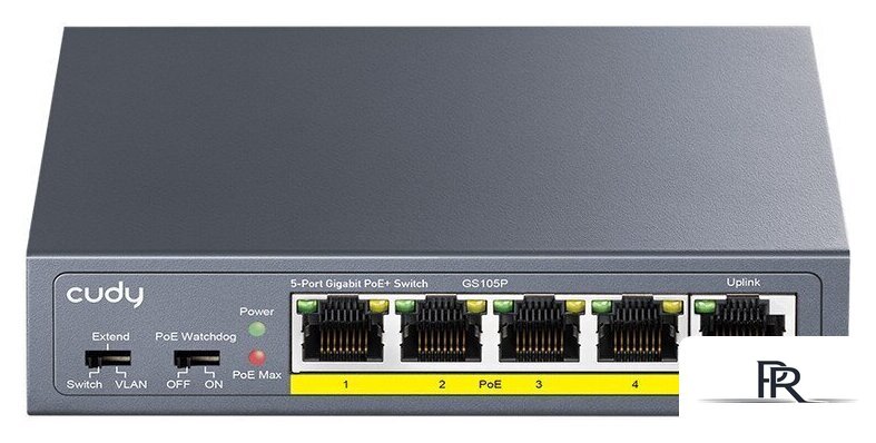Неуправляемый коммутатор Cudy GS105P 1.0 - Изображение №1 — Интернет-магазин ПроЗаказ
