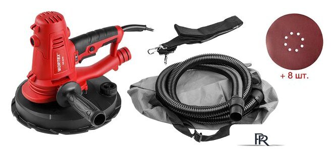 Шлифмашина для стен и потолков Wortex DG 2210 0304214 - Изображение №1 — Интернет-магазин ПроЗаказ