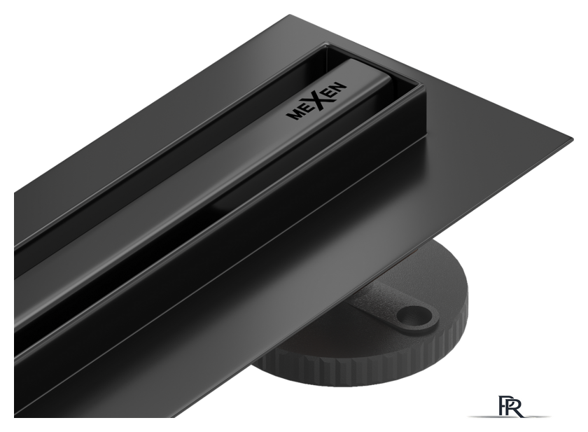 Трап/канал Mexen Flat 360 Slim Black 1741060 - Изображение №1 — Интернет-магазин ПроЗаказ