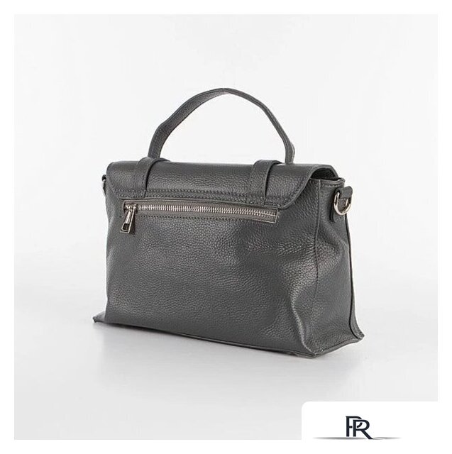 Женская сумка Poshete 845-SR20026OL-GRY (серый) - Изображение №2 — Интернет-магазин ПроЗаказ