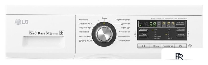 Стиральная машина LG F1096ND3 - Изображение №9 — Интернет-магазин ПроЗаказ