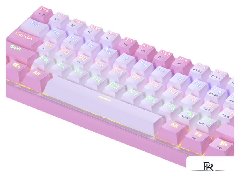 Клавиатура Redragon Fizz (розовый/белый) - Изображение №5 — Интернет-магазин ПроЗаказ
