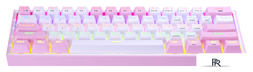 Клавиатура Redragon Fizz (розовый/белый) - Изображение №7 — Интернет-магазин ПроЗаказ