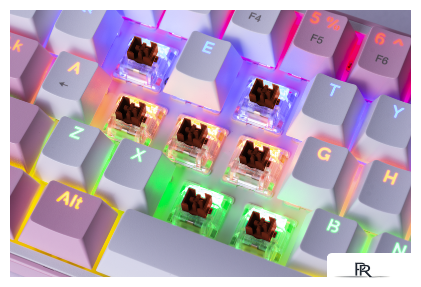 Клавиатура Redragon Fizz (розовый/белый) - Изображение №10 — Интернет-магазин ПроЗаказ