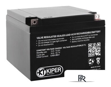 Аккумулятор для ИБП Kiper GP-12260 (12В/26 А·ч) - Изображение №1 — Интернет-магазин ПроЗаказ