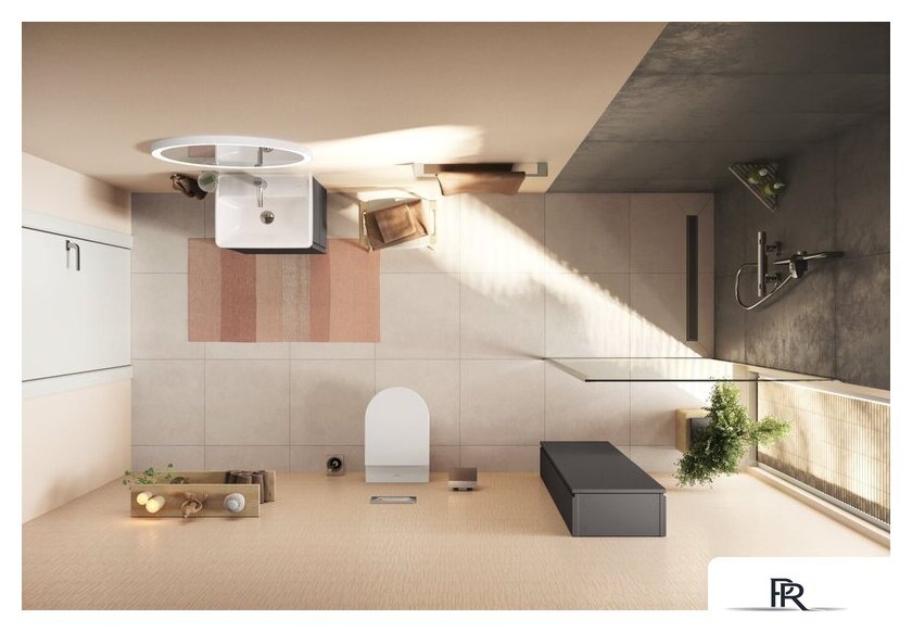 Умывальник Hansgrohe Xanuia Q 50 60131450 - Изображение №7 — Интернет-магазин ПроЗаказ