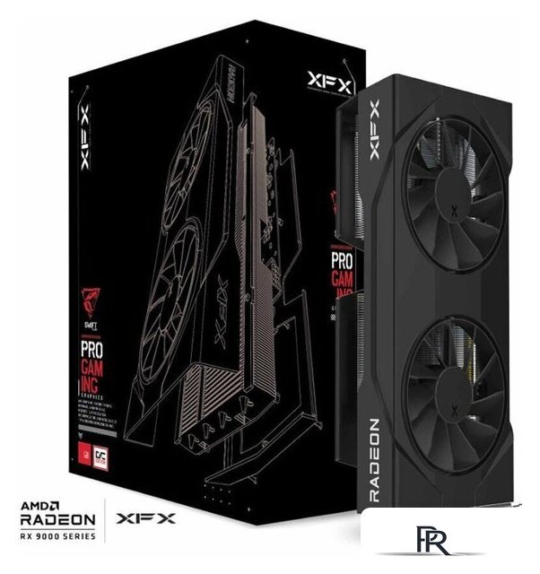 Видеокарта XFX Swift AMD Radeon RX 9060 XT OC Gaming Edition RX-96TSW8GBQ - Изображение №5 — Интернет-магазин ПроЗаказ