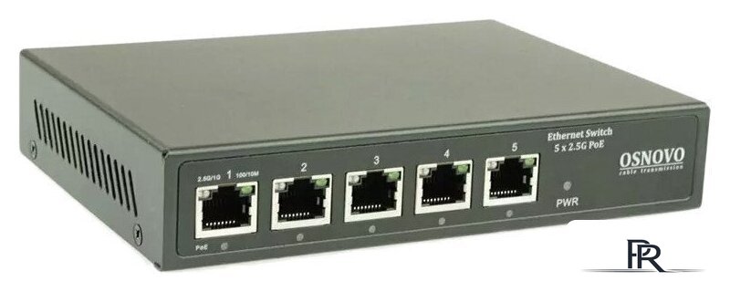 Неуправляемый коммутатор Osnovo SW-5D-1 - Изображение №1 — Интернет-магазин ПроЗаказ