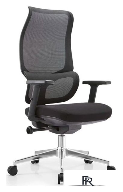 Офисное кресло SitUp Sakura Black Chrome (сетка Black/ Black) - Изображение №1 — Интернет-магазин ПроЗаказ
