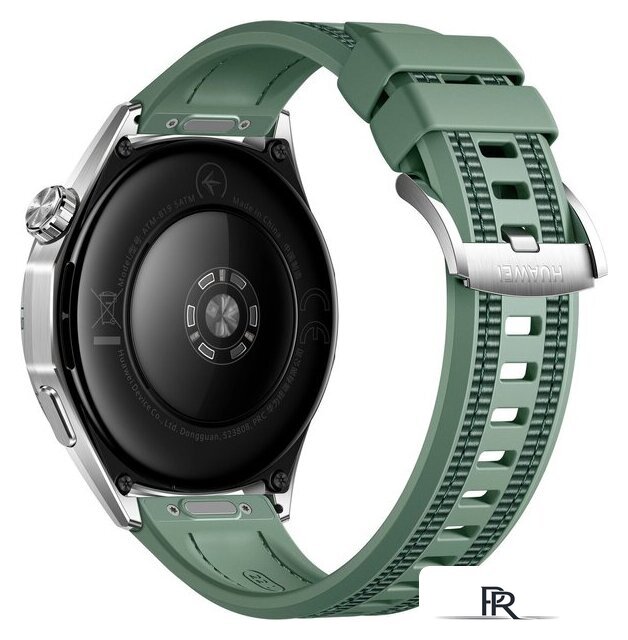 Умные часы Huawei Watch GT 6 46 мм (серебристый, с зеленым плетеным ремешком, международная версия) - Изображение №4 — Интернет-магазин ПроЗаказ