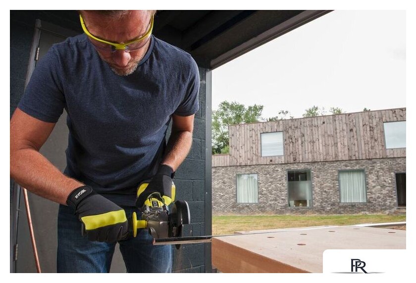 Угловая шлифмашина Ryobi R18AG7-140S (с 1-м АКБ) - Изображение №3 — Интернет-магазин ПроЗаказ